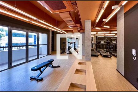 Apartamento para alugar com 31m², 1 quarto e sem vagaAcademia