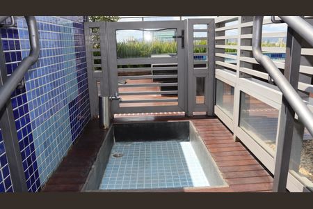 Studio para alugar com 48m², 1 quarto e 1 vagaPiscina