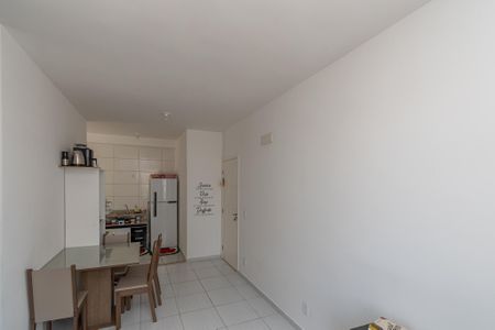Sala de Estar/Jantar  de apartamento para alugar com 1 quarto, 52m² em Jardim Nova Hortolandia, Hortolândia