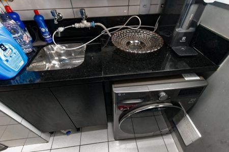 Apartamento à venda com 50m², 2 quartos e 1 vagaDetalhe da area de serviço