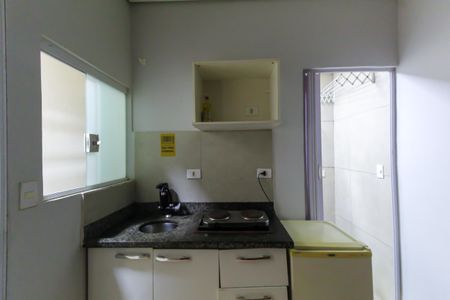 Cozinha de kitnet/studio para alugar com 1 quarto, 28m² em Mooca, São Paulo
