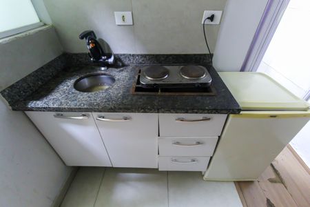 Studio para alugar com 28m², 1 quarto e sem vaga Studio para alugar com 28m², 1 quarto e sem vagaCozinha