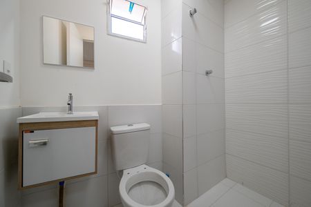 Banheiro de kitnet/studio para alugar com 1 quarto, 22m² em Jabaquara, São Paulo