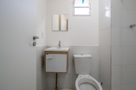 Banheiro de kitnet/studio para alugar com 1 quarto, 22m² em Jabaquara, São Paulo
