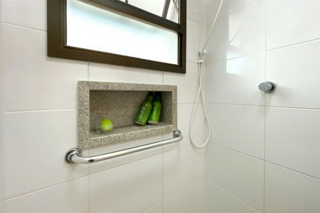 Apartamento à venda com 146m², 3 quartos e 2 vagas Apartamento à venda com 146m², 3 quartos e 2 vagasBanheiro da Suíte 1