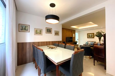 Sala de Jantar de apartamento à venda com 3 quartos, 146m² em Liberdade, Belo Horizonte
