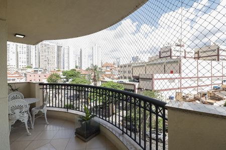 Varanda da Sala de apartamento à venda com 4 quartos, 178m² em Santana, São Paulo