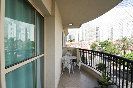Varanda da Sala de apartamento à venda com 4 quartos, 178m² em Santana, São Paulo