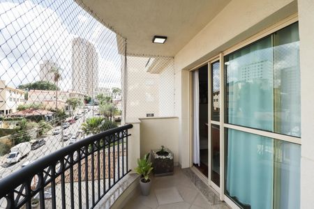 Varanda da Sala de apartamento à venda com 4 quartos, 178m² em Santana, São Paulo