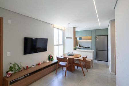 Sala de apartamento para alugar com 2 quartos, 45m² em Juliana, Belo Horizonte