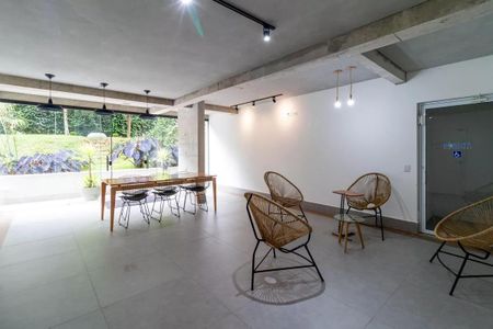Studio para alugar com 36m², 1 quarto e 1 vagaSalão de Festas