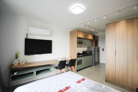 Suíte  de apartamento para alugar com 1 quarto, 27m² em Vila Olímpia, São Paulo