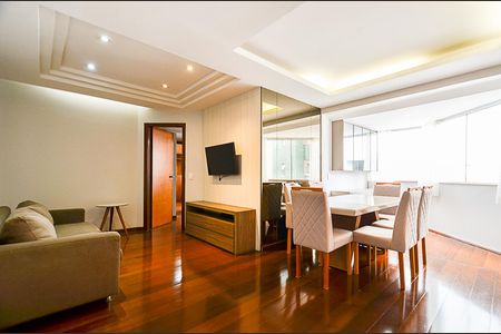 Sala Ambientes de apartamento para alugar com 3 quartos, 137m² em Lourdes, Belo Horizonte