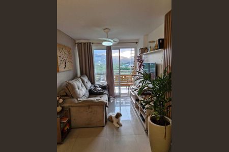 Sala de apartamento para alugar com 3 quartos, 92m² em Recreio dos Bandeirantes, Rio de Janeiro