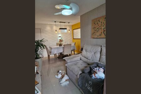 Sala de apartamento para alugar com 3 quartos, 92m² em Recreio dos Bandeirantes, Rio de Janeiro