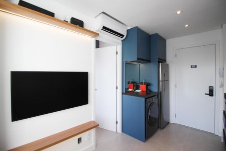 Sala de apartamento para alugar com 1 quarto, 24m² em Vila Nova Conceição, São Paulo