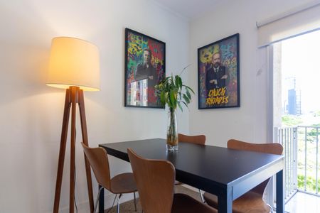 Sala de Jantar de apartamento à venda com 1 quarto, 51m² em Vila Olímpia, São Paulo
