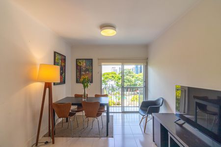 Sala de apartamento à venda com 1 quarto, 51m² em Vila Olímpia, São Paulo