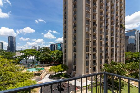 Sacada de apartamento à venda com 1 quarto, 51m² em Vila Olímpia, São Paulo