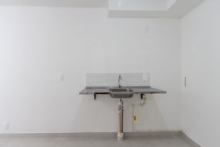 Apartamento para alugar com 25m², 1 quarto e sem vagaCozinha e Área de Serviço