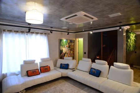 Sala de casa de condomínio para alugar com 4 quartos, 634m² em Itanhangá, Rio de Janeiro