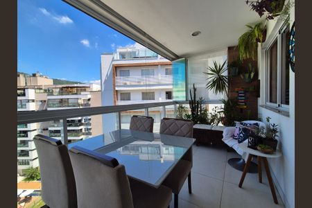 Varanda  de apartamento para alugar com 3 quartos, 90m² em Recreio dos Bandeirantes, Rio de Janeiro