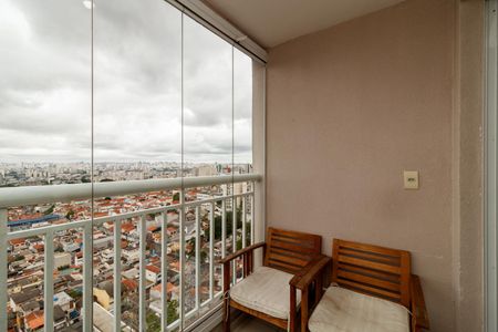 Varanda da Sala de apartamento à venda com 2 quartos, 62m² em Vila Paiva, São Paulo