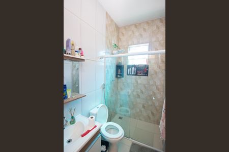 Banheiro da Suíte de casa à venda com 4 quartos, 1260m² em Solar do Madeira, Contagem