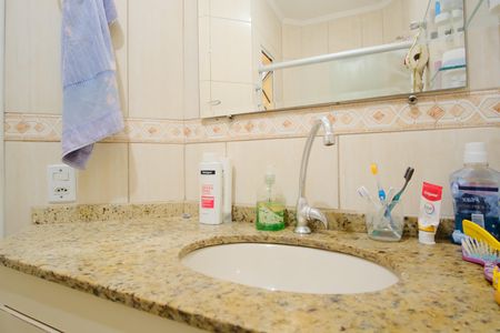 Casa de condomínio para alugar com 114m², 2 quartos e 2 vagasBanheiro da Suíte 1