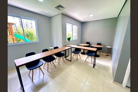 Apartamento à venda com 44m², 2 quartos e 1 vagaÁrea comum - Salão de festas