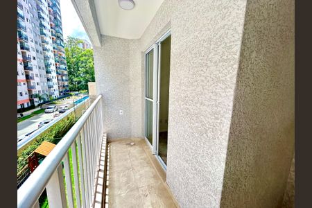 Varanda da Sala de apartamento à venda com 2 quartos, 44m² em Picanço, Guarulhos