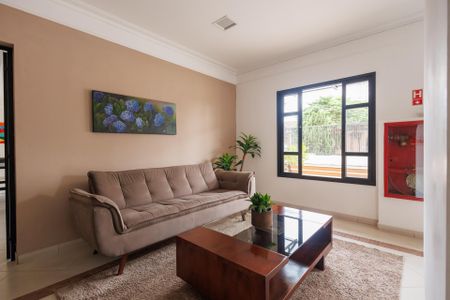 Apartamento para alugar com 90m², 2 quartos e 2 vagasHall social