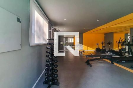 Apartamento à venda com 24m², 1 quarto e sem vaga Apartamento à venda com 24m², 1 quarto e sem vagaÁrea comum - Academia