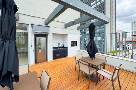 Studio à venda com 27m², 1 quarto e sem vagaChurrasqueira - Rooftop