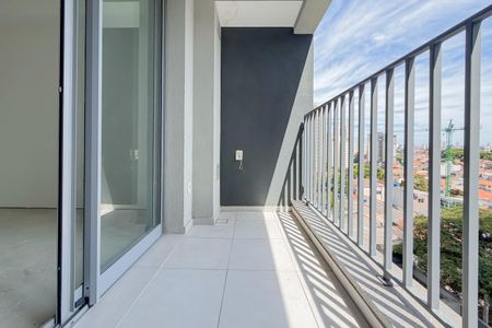 Studio à venda com 27m², 1 quarto e sem vagaVaranda