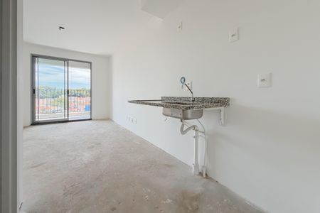 Studio à venda com 27m², 1 quarto e sem vagaCozinha