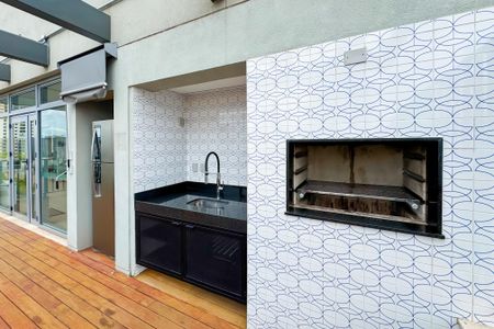 Studio à venda com 27m², 1 quarto e sem vagaChurrasqueira - Rooftop