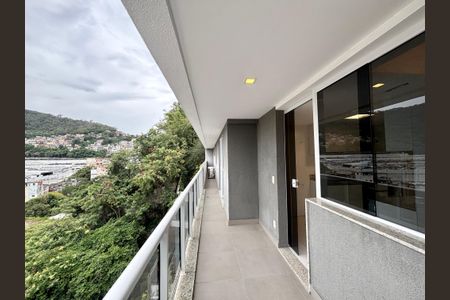 Varanda da Sala e quartos de apartamento para alugar com 2 quartos, 98m² em Botafogo, Rio de Janeiro