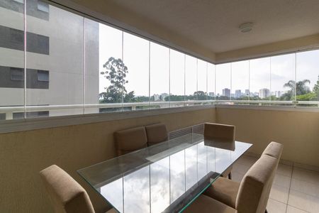 Varanda de apartamento para alugar com 1 quarto, 36m² em Santo Amaro, São Paulo