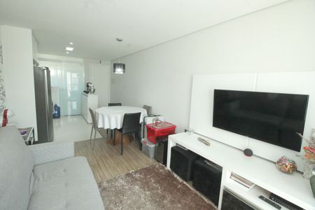 Sala de apartamento para alugar com 2 quartos, 132m² em Vila Homero Thon, Santo André
