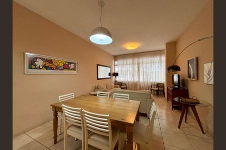 Sala de apartamento para alugar com 1 quarto, 80m² em Copacabana, Rio de Janeiro