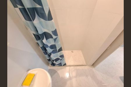 Banheiro  de apartamento para alugar com 1 quarto, 30m² em Lapa, Rio de Janeiro