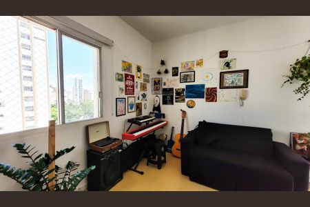 Sala de apartamento à venda com 1 quarto, 43m² em Cambuí, Campinas