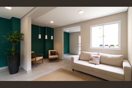 Apartamento para alugar com 32m², 2 quartos e sem vaga Apartamento para alugar com 32m², 2 quartos e sem vagaÁrea comum - Salão de festas