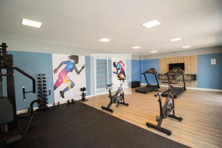 Apartamento à venda com 46m², 2 quartos e 1 vaga Apartamento à venda com 46m², 2 quartos e 1 vagaÁrea comum - Academia