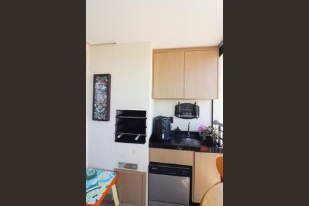 Varanda Gourmet  de apartamento para alugar com 2 quartos, 58m² em Rudge Ramos, São Bernardo do Campo