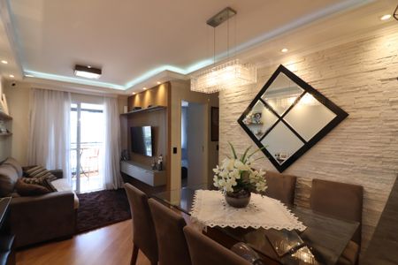 Sala  de apartamento para alugar com 2 quartos, 58m² em Rudge Ramos, São Bernardo do Campo