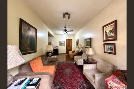 Sala de apartamento à venda com 3 quartos, 125m² em Humaitá, Rio de Janeiro