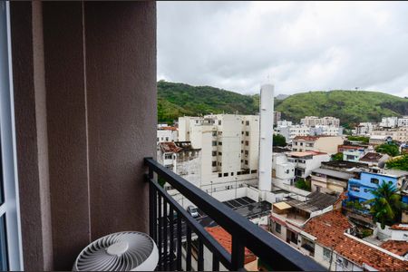 Sala de apartamento para alugar com 1 quarto, 34m² em Riachuelo, Rio de Janeiro