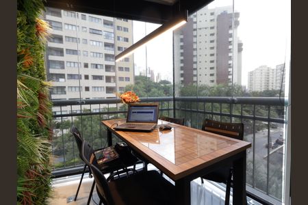 Varanda da Sala de apartamento à venda com 1 quarto, 39m² em Parque Fernanda, São Paulo
